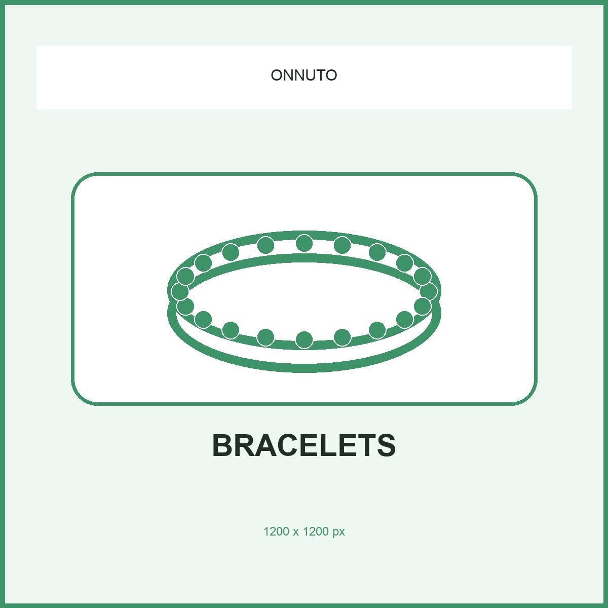 ONNUTO Bracelets collection placeholder 1200 x 1200