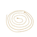 Gold-Tone Double-Layer Bead Waist Chain with iron details | BCN0836-01 | image 1