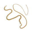 Gold-Tone Asymmetric Waist Chain with zinc-alloy details | BCN0290-01 | image 1