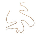 Gold-Tone Prong-Set Zircon Waist Chain with synthetic zircon details | BCN0281-01 | image 1