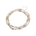 Light Gray Natural Stone Waist Chain with stone beads | BCN0020-05 | image 1