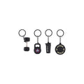 Four-piece black mini fitness keychain set | KCA085-02 | image 1