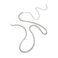 Silver-Tone Chunky Chain Waist Chain with zinc-alloy details | BCN0284-01 | image 1