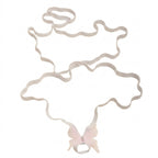 Pink Butterfly Wrap Anklet with elastic band details | JL7410-01 | image 1