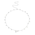 Silver-Tone Costume Body Chain with zinc-alloy details | BCN0207-01 | image 1