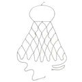 Silver-Tone Mesh Costume Body Chain with zinc-alloy details | BCN0200-01 | image 1