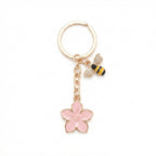 Pink Cherry Blossom Bee