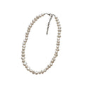 Twisted Faux Pearl Necklace with ABS beads and zinc-alloy hardware | NA939-01 | image 1
