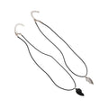 Magnetic Heart Couple Necklace Set with magnetic closures | NA445-02 | image 1
