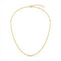 Gold-Tone Sparkle Pendant Necklace with zinc-alloy hardware | NA924-01 | image 1