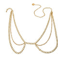 Gold-Tone Chunky Tassel Waist Chain with zinc-alloy details | BCN0239-01 | image 1