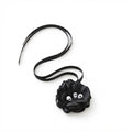 Black Skull Flower Ribbon Necklace with polyester fabric | NA707-01 | image 1