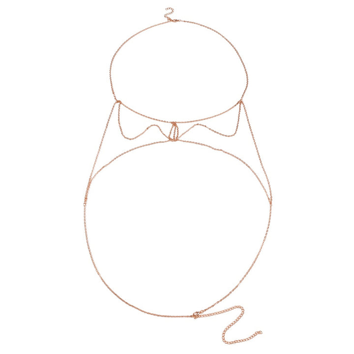 Gold-Tone Costume Body Chain