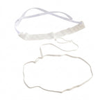 White Lace Garter Body Chain with polyester straps | BCN0759-01 | image 1
