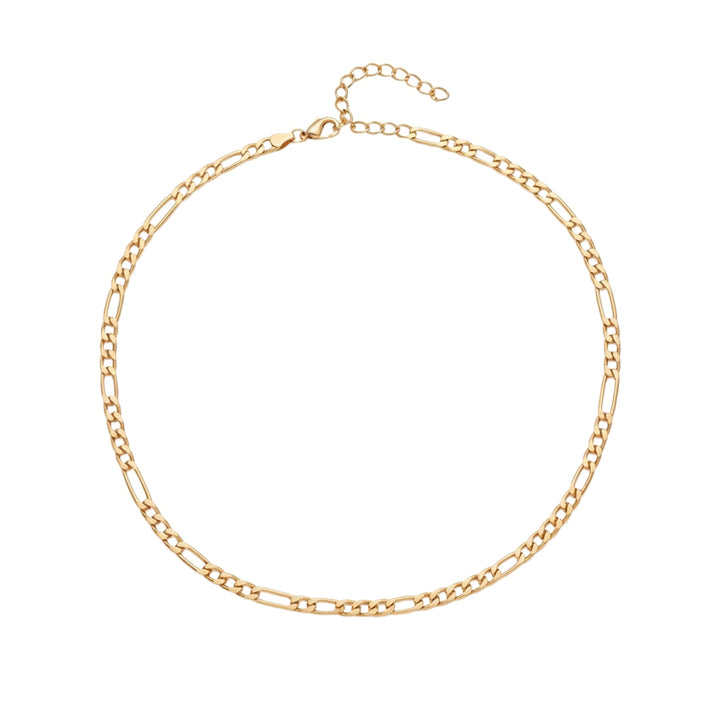 Gold-Tone Layered Chain Necklace