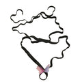 Blue Magenta Butterfly Wrap Anklet with elastic band details | JL7403-01 | image 1