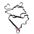 Blue Magenta Butterfly Wrap Anklet with elastic band details | JL7403-01 | image 1