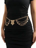 Gold-Tone Bohemian Waist Chain with zinc-alloy details | BCN0237-01 | image 2