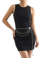 Silver-Tone Shield Chain Waist Chain with zinc-alloy details | BCN0234-02 | image 2