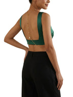 Gold-Tone Crystal Body Chain with zinc-alloy details | BCN0397-01 | image 2