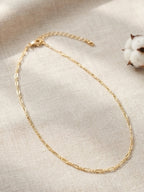 Gold-Tone Sparkle Pendant Necklace with zinc-alloy hardware | NA924-01 | image 3