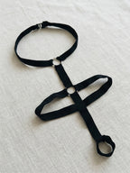 Elastic Wrap Anklet with elastic band details | JL7419-01 | image 3