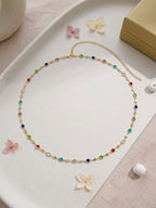 Multicolor Crystal Waist Chain with iron details | BCN0830-01 | image 3