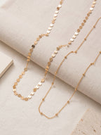 Gold-Tone Sequin Bead Waist Chain Set with iron details | BCN0826-02 | image 3