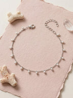 Beaded Charm Anklet with plastic and zinc alloy details | JL7427-03 | image 3