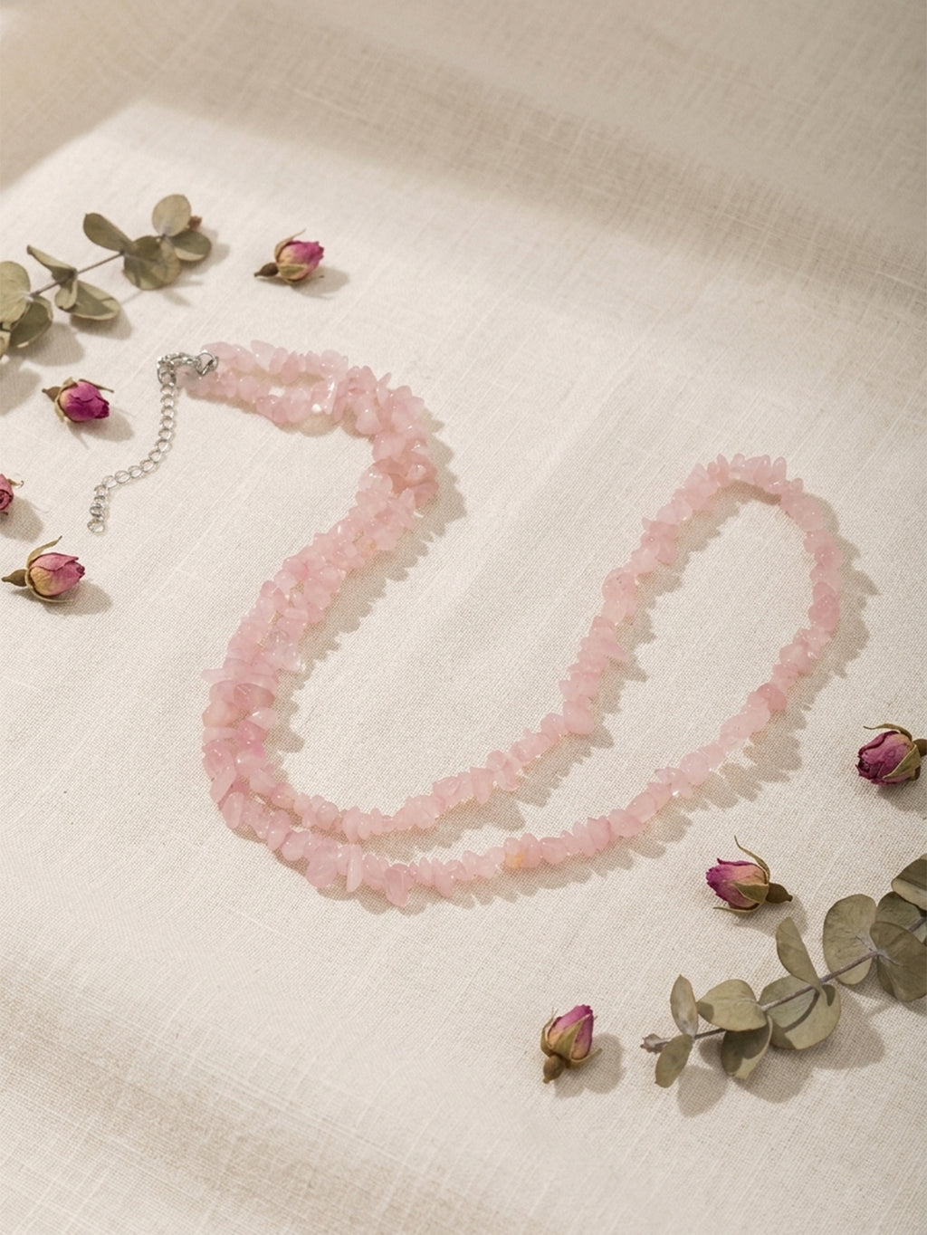 Magenta Natural Stone Waist Chain with stone beads | BCN0020-06 | image 3