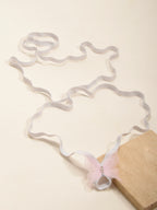 Pink Butterfly Wrap Anklet with elastic band details | JL7410-01 | image 3