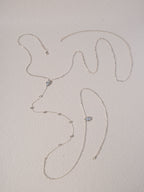 Silver-Tone Crystal Body Chain with zinc-alloy details | BCN0397-02 | image 4