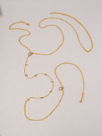 Gold-Tone Crystal Body Chain with zinc-alloy details | BCN0397-01 | image 4
