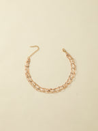 Triple-Layer Heart Charm Anklet with zinc alloy details | JL7344-01 | image 4