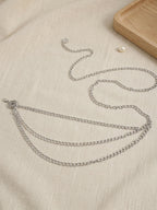 Silver-Tone Shield Chain Waist Chain with zinc-alloy details | BCN0234-02 | image 4