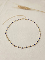Blue Crystal Waist Chain with iron details | BCN0830-02 | image 4