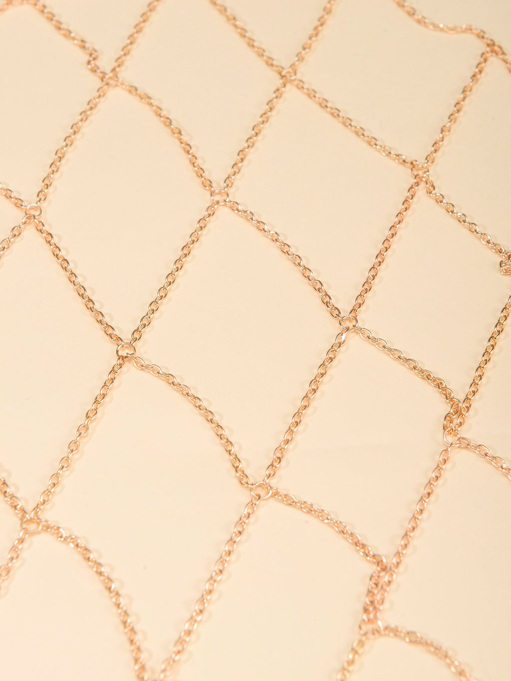 Gold-Tone Mesh Costume Body Chain with zinc-alloy details | BCN0200-02 | image 4