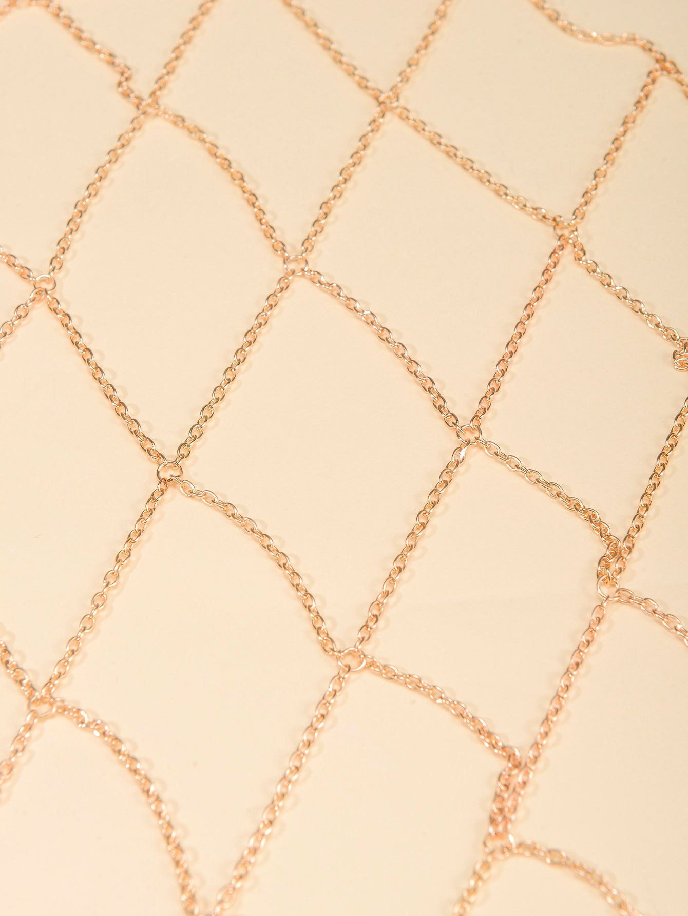 Gold-Tone Mesh Costume Body Chain with zinc-alloy details | BCN0200-02 | image 4