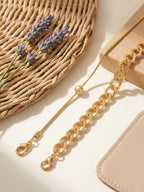 Vintage Bead Chain Anklet Set with zinc alloy details | JL7426-01 | image 4
