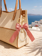 Pearl Bow Keychain KCA051-01 3