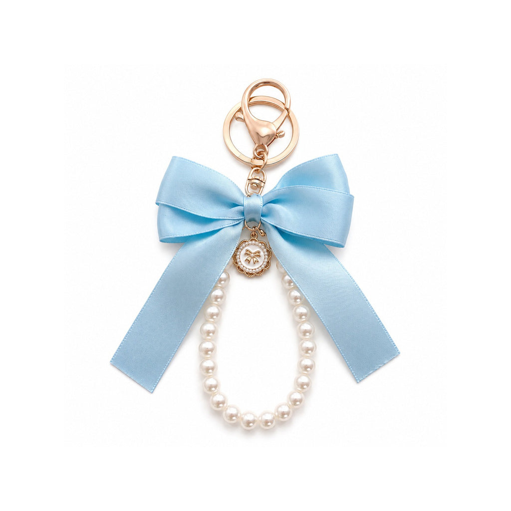 Pearl Bow Keychain KCA051-03 1
