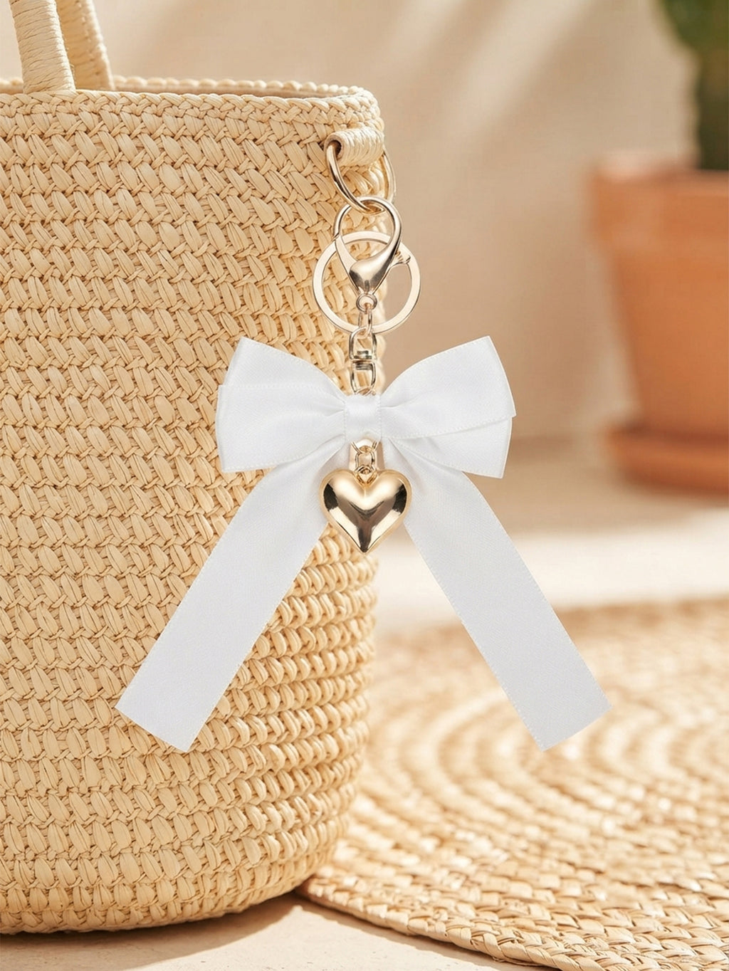 Pearl Bow Keychain KCA051-10 4