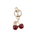 Red cherry keychain and bag charm | KCA084-04 | image 1