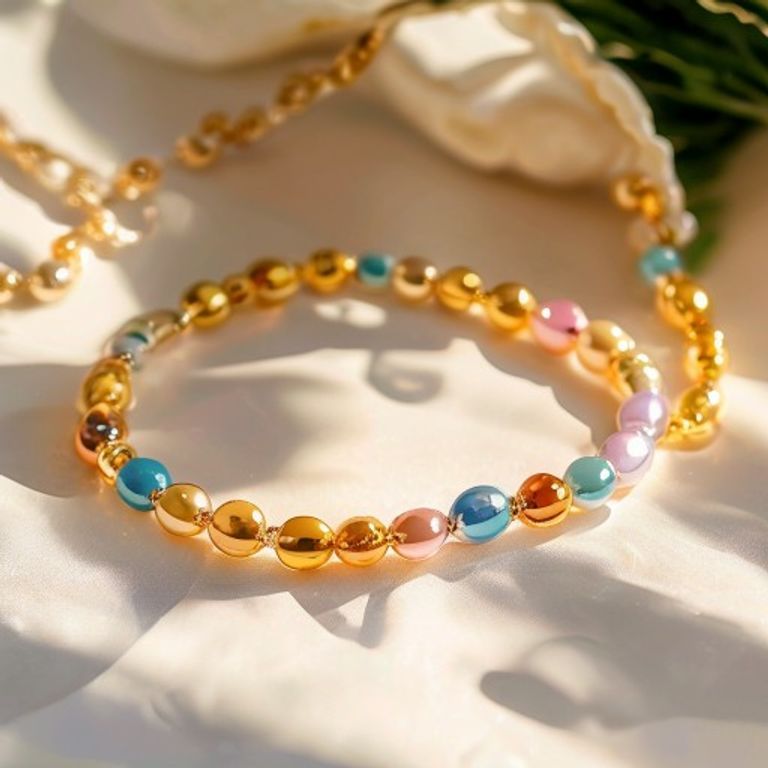 Tide Charm Bracelet premium coastal product photo